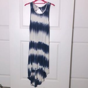 Acemi Tye Dye Open Back Dress Medium